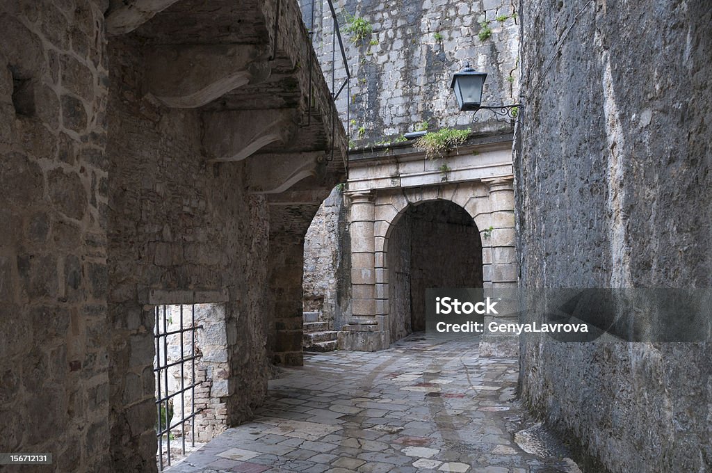 Wand der alten Festung - Lizenzfrei Adriatisches Meer Stock-Foto