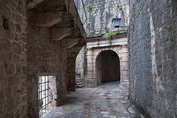 istock wall of the ancient fortress 156712131