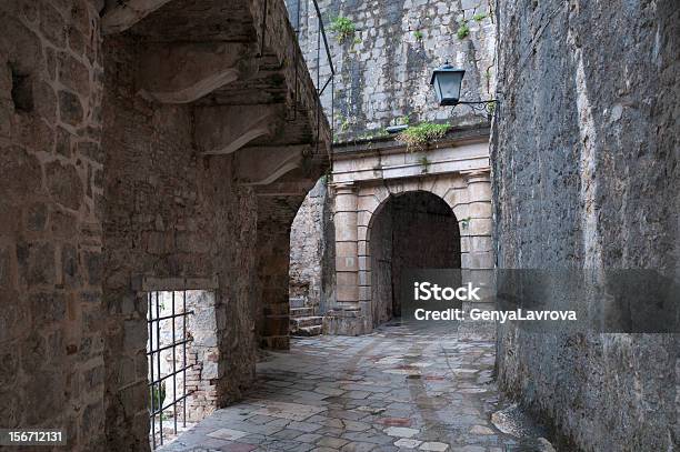 Ściana Starożytnej Fortress - zdjęcia stockowe i więcej obrazów Architektura - Architektura, Bałkany, Czarnogóra