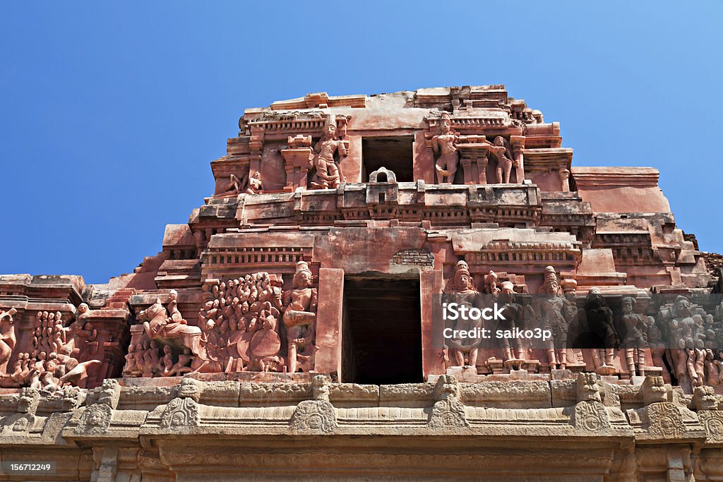 Détail du temple de Krishna - Photo de Antique libre de droits