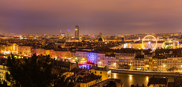 Lyon is a vibrant city in eastern France known for its historic Old Town, beautiful Basilica of Notre-Dame de Fourvière, and delicious food. It's famous for traditional bouchons serving local specialties. The Festival of Lights is a popular event.