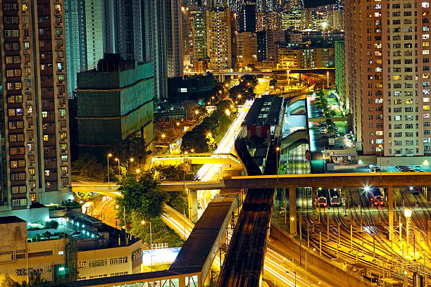 istock Hong Kong downtown at night 156716970