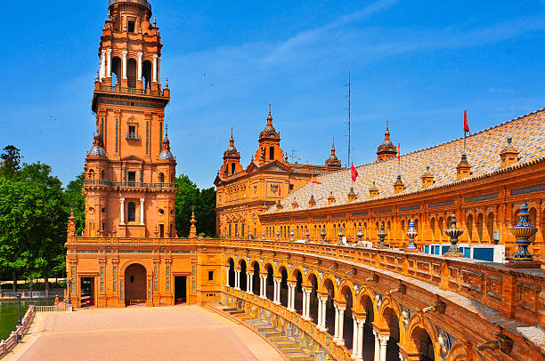 istock Plaza de Espana, in Seville, Spain 156717121