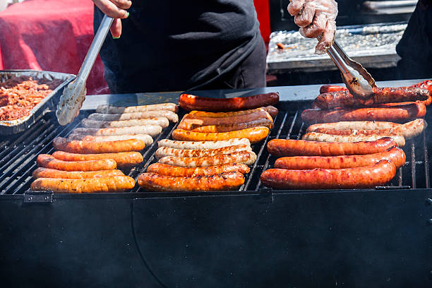 istock Hot Dogs Bratwurst and Sausages 156717996