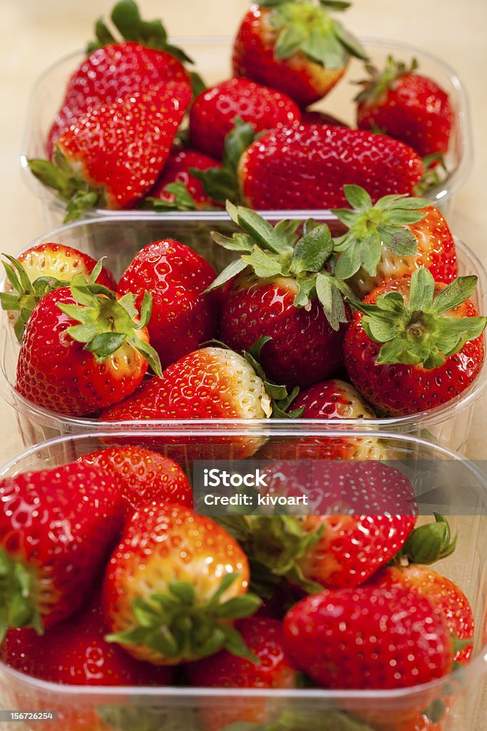 Erdbeeren - Lizenzfrei Bildhintergrund Stock-Foto