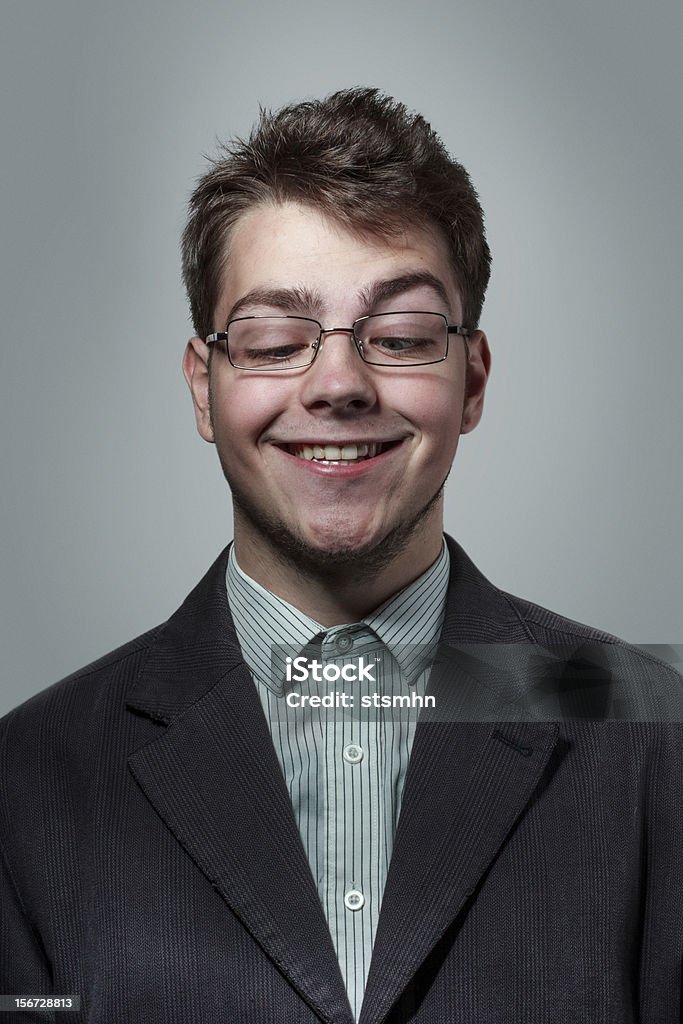Funny Frikis guy - Foto de stock de Cara humana libre de derechos