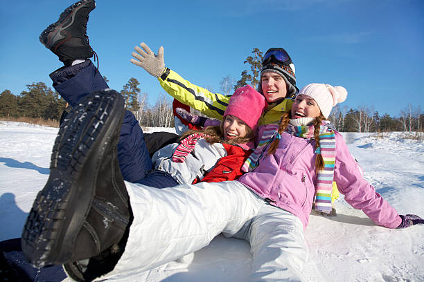 istock Friends on winter vacation 156730610