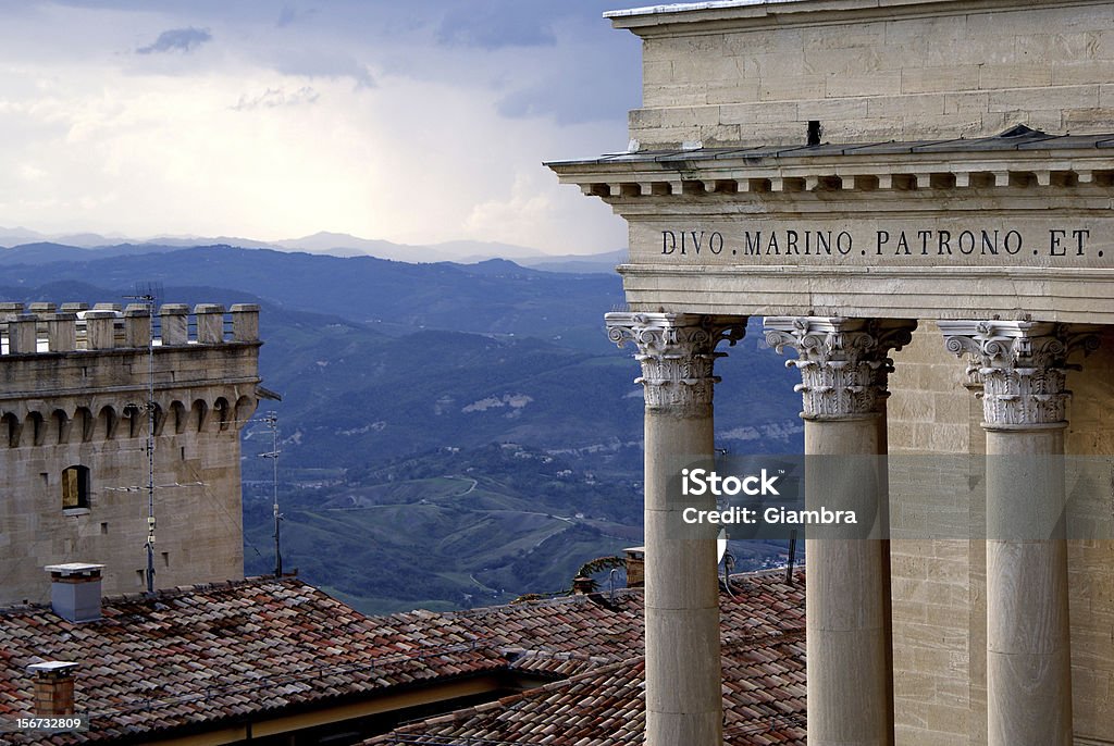 Basilica di San Marino - Foto stock royalty-free di Cattolicesimo