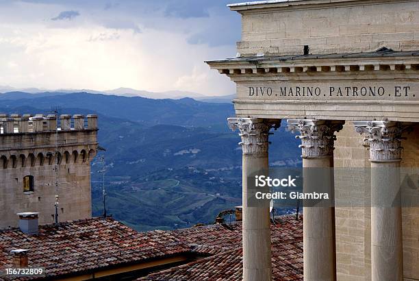 Basilica Di San Marino - Fotografie stock e altre immagini di Cattolicesimo - Cattolicesimo, Esterno di un edificio, Europa - Satellite