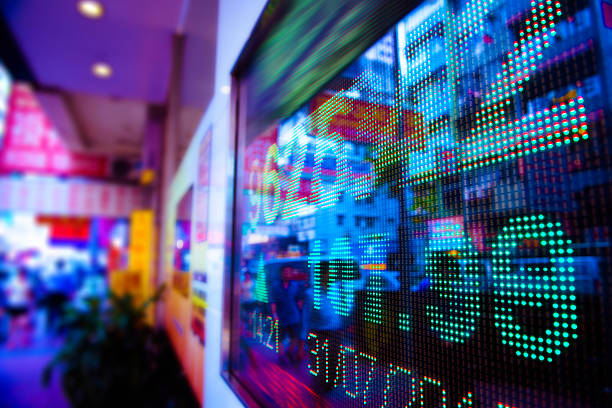 istock display stock market charts 156733349