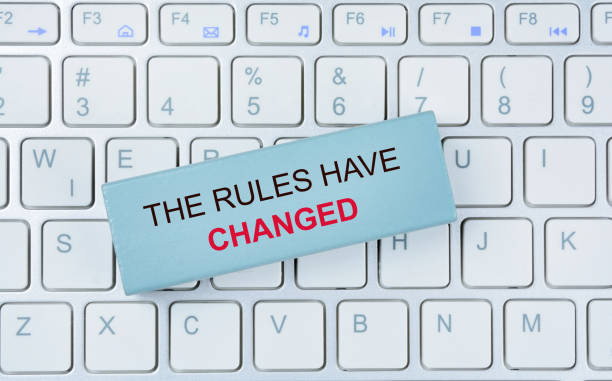 istock The rules have changed words on wooden blocks 1567333681