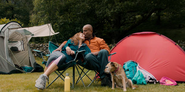 istock Happy Campers Relaxing 1567391340