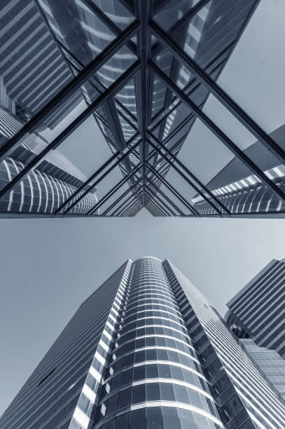 istock Exterior of modern architecture. Building abstract background 1567403964