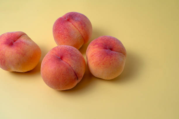 istock Delicious and sweet pink peaches 1567443922