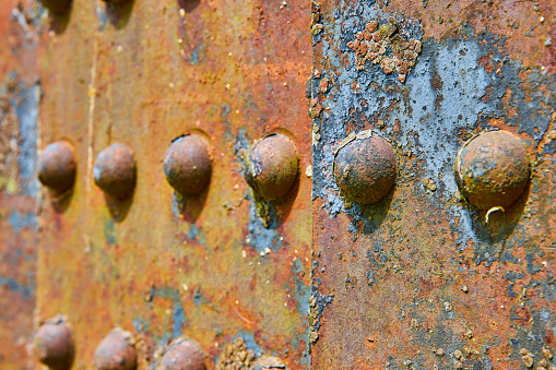 Backgrounds of Metal Corrugated Rusty Roofing Rural Elements and Surfaces and Outdoor Textures Western Colorado