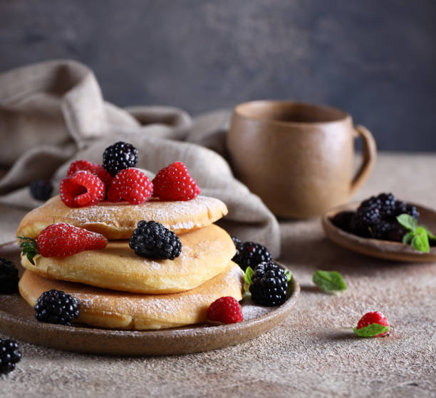 istock breakfast pancakes with fresh berries 1567464289