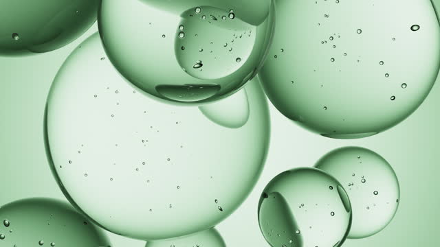 Bubble green abstract backgrounds
