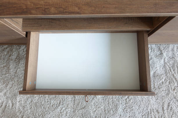 istock top view of a opened empty drawer 1567489567