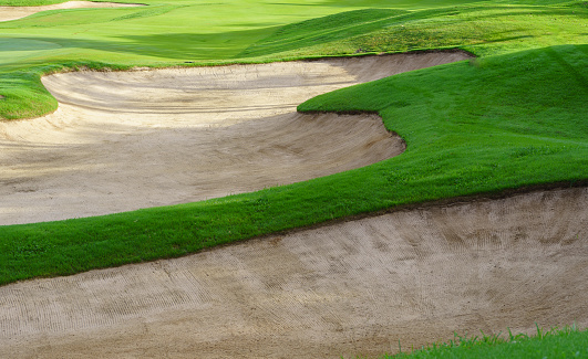 Golf course panoramic.
