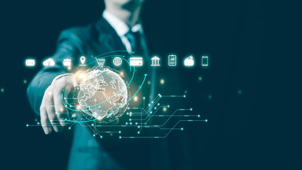istock Digital transformation technology strategy, IoT, internet of things. transformation ideas and the adoption of technology in business in the digital age, enhancing global business capabilities. Ai 1567502230