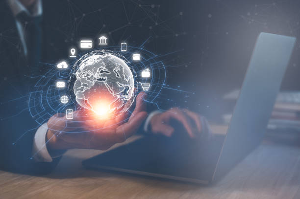 istock Digital transformation technology strategy, IoT, internet of things. transformation ideas and the adoption of technology in business in the digital age, enhancing global business capabilities. Ai 1567504461