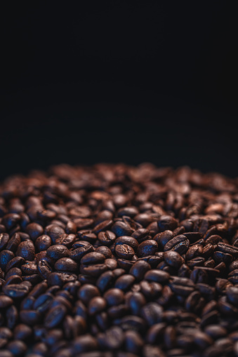 Roasting Coffee Beans Macrophotography Low Key