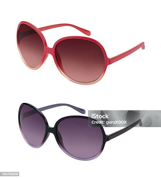 Par De Gafas De Sol En Colores Diferentes Foto de stock y más banco de imágenes de Accesorio para ojos - Accesorio para ojos, Accesorio personal, Color negro