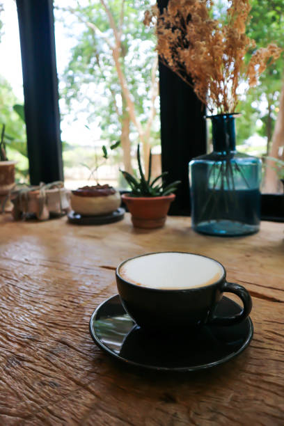 istock hot cofffee, cappuccino coffee or latte coffee or flat white 1567524749