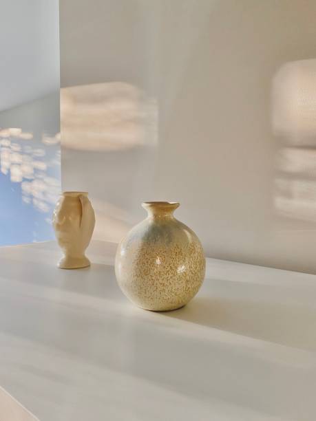 istock Ivory Ceramic Pottery Vase Sunshine 1567527448