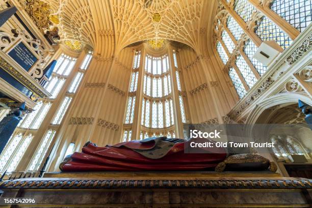 Photo libre de droit de Intérieur De Labbaye De Westminster De La Lady Chapel La Henry Vii Lady Chapel Avec La Tombe De Lady Margaret Douglas Comtesse De Lennox Elle Était La Fille De La Reine Douairière Écossaise Marguerite Tudor Et La Petitefille Dhenri Vii Da banque d'images et plus d'images libres de droit de Abbaye de Westminster