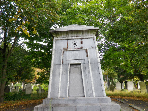 istock a stone monument in a cemetery 1567602390