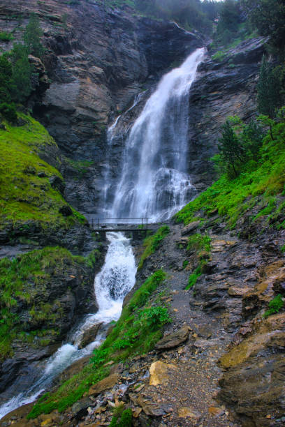 istock Summer Cascade on the Benasque Waterfall Route 1567605087