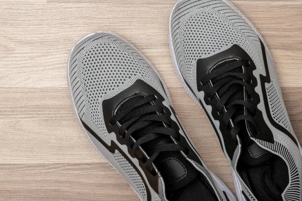 istock Pair of generic sports shoes 1567608258