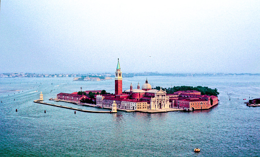 Various aspects and panoramas of the Islands of the Venice Lagoon