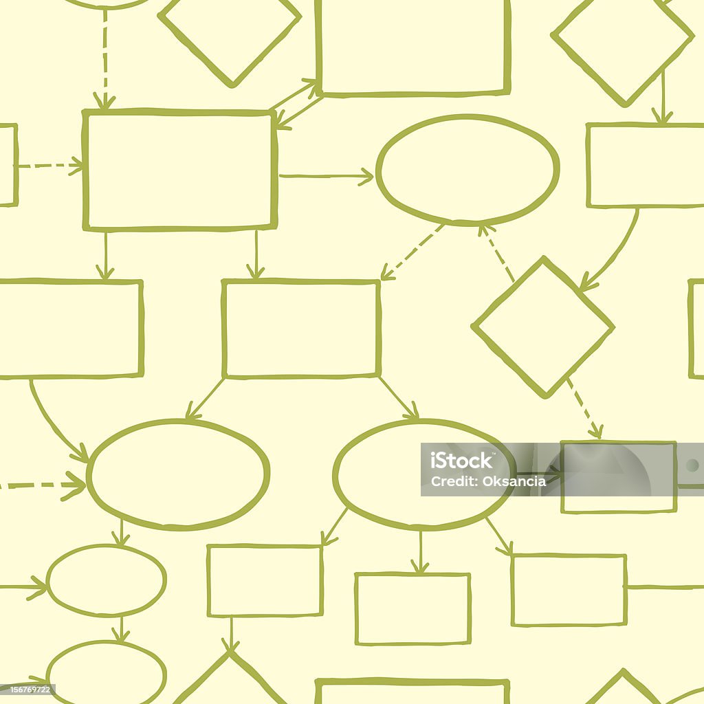 Pattern Mind Map Mind Map Seamless Pattern Stock Illustration - Download Image Now ...