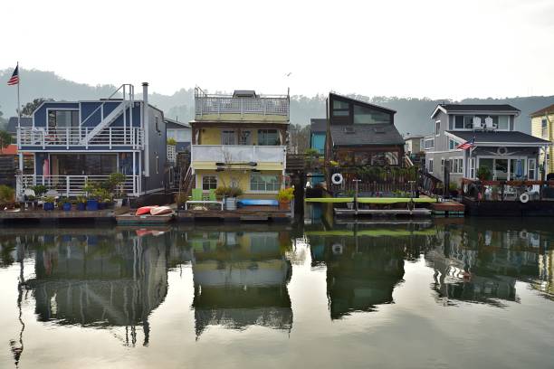 istock Floating Homes in Marin Country 1567697574