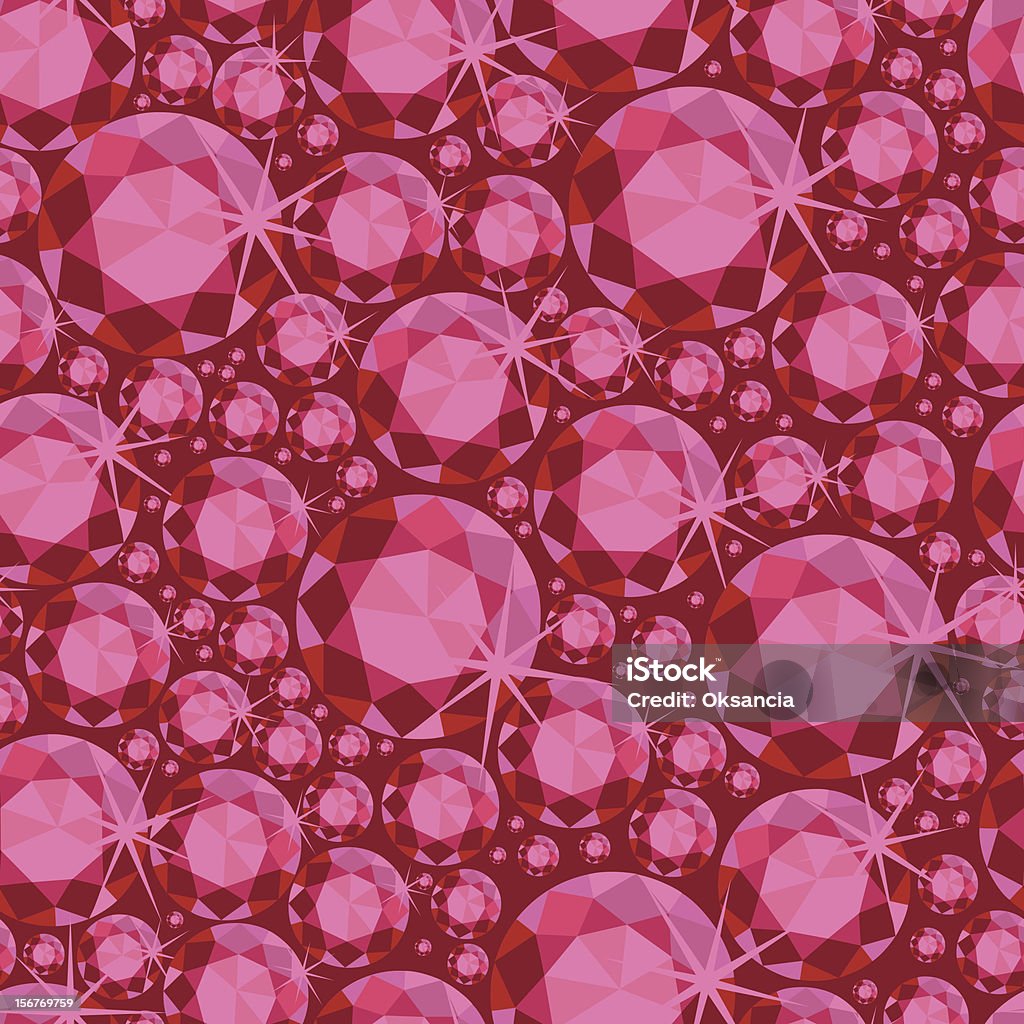Ruby Geometric Pattern Ruby Red Gems Seamless Pattern Stock Illustration - Download Image Now ...