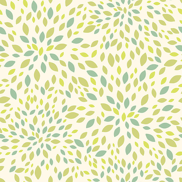 illustrazioni stock, clip art, cartoni animati e icone di tendenza di texture seamless pattern di foglie d'estate - wallpaper pattern floral pattern seamless abstract