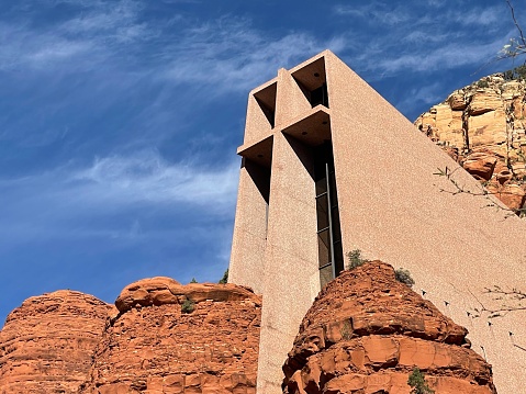 Photo of the chapel in Sedona Arizona