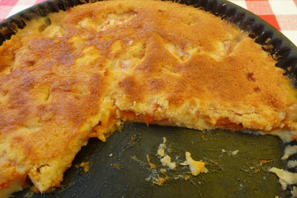 istock Apricot clafoutis in a dessert buffet 1567797752