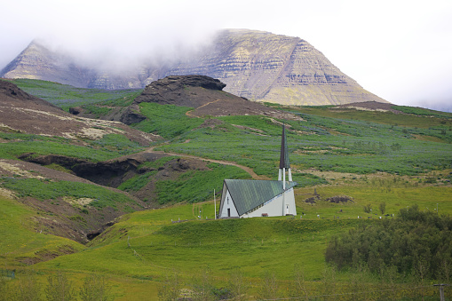 Iceland: -Landscape between Reykjavík and Thingvellir