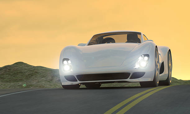 istock Sports Car at Dusk 156784197