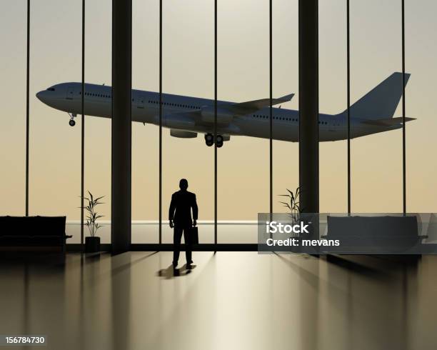 Departure Lounge Stock Photo - Download Image Now - Airplane, Airport, Airport Departure Area