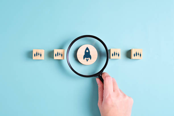 istock rocket icon on wooden on isolate background. rocket financial. rocket to moon 1567945662