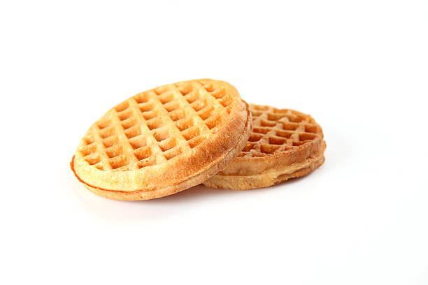 Waffles stock photo