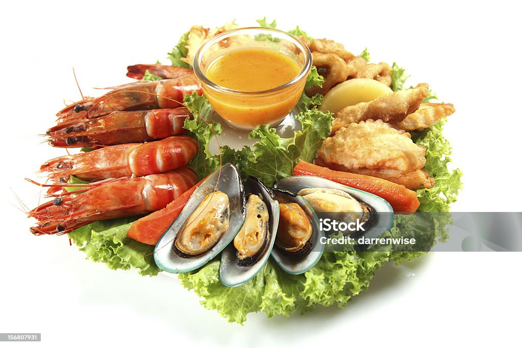 Frutti di mare - Foto stock royalty-free di Alimentazione non salutare