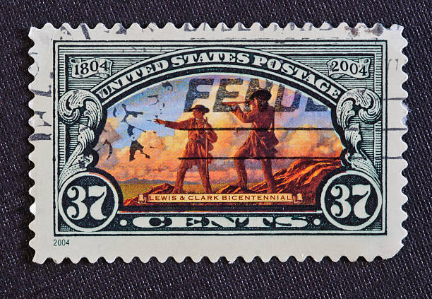 istock Lewis and Clark Bicentennial Stamp 156813865
