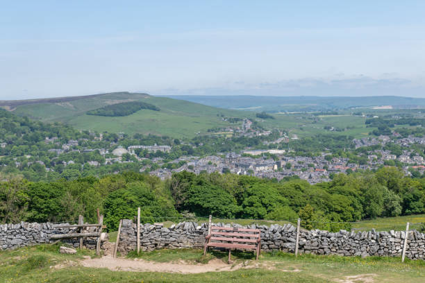 istock Buxton town in the Peak District 1568157522