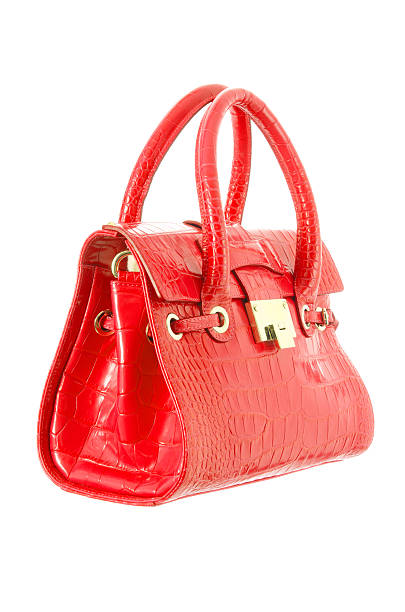 istock Elegant woman bag isolated on white 156817368