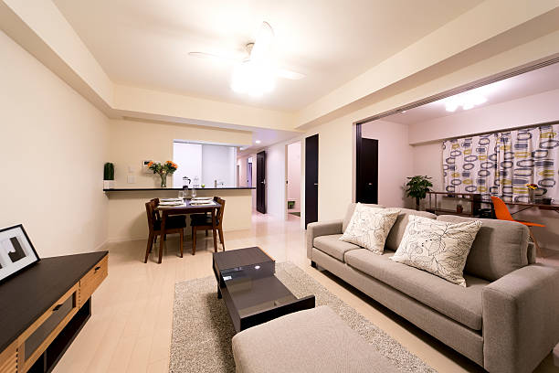 istock Japanese living room 156820659